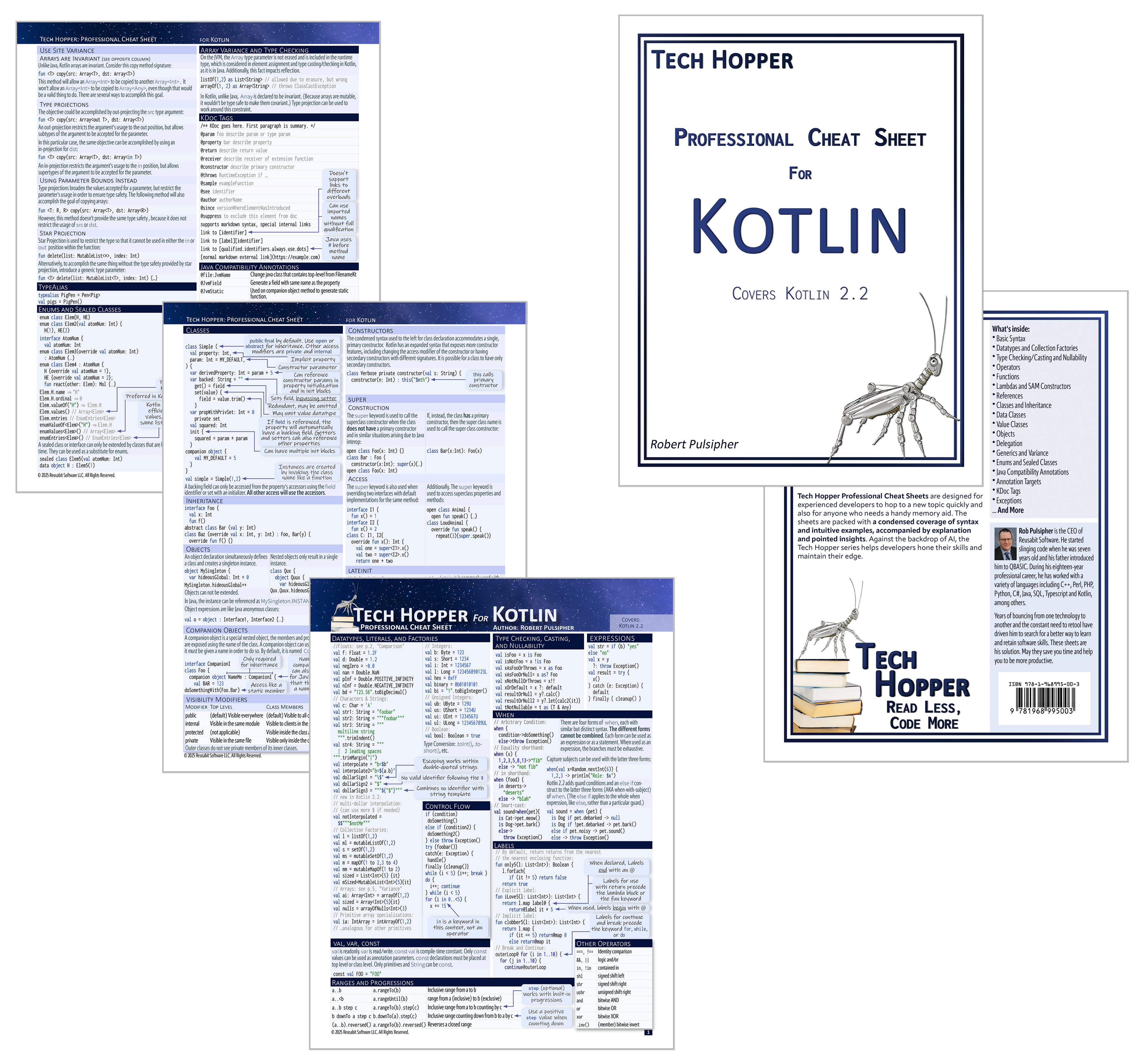 Tech Hopper: Professional Cheat Sheet for Kotlin