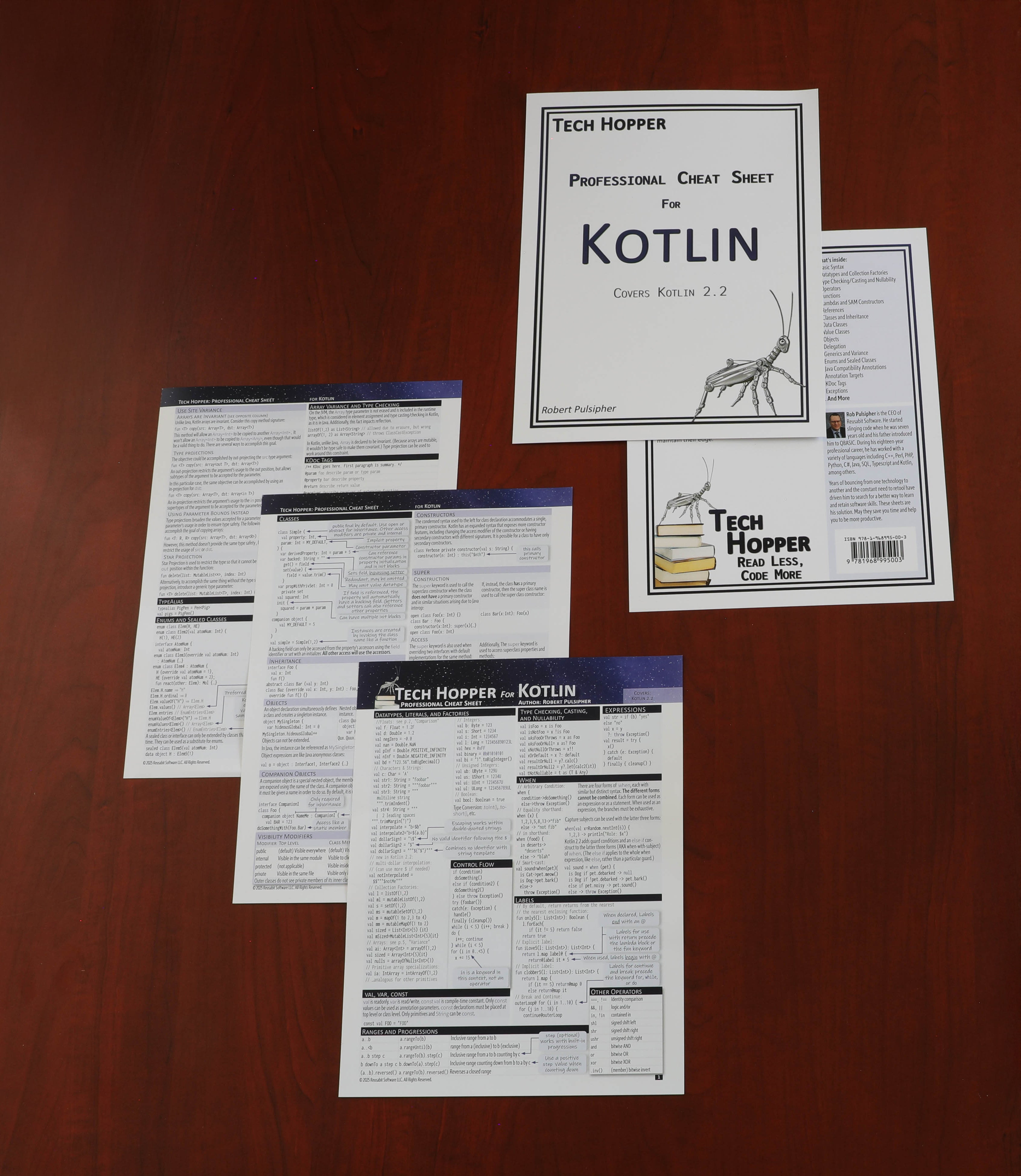 Tech Hopper: Professional Cheat Sheet for Kotlin